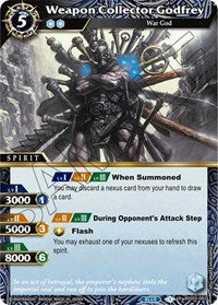 Weapon Collector Godfrey | Aquatic Invaders | Rare | Normal | #BSS03-082