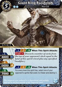 Giant King Randolph | Aquatic Invaders | Rare | Normal | #BSS03-083