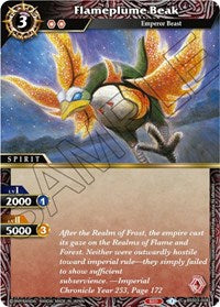 Flameplume Beak | Aquatic Invaders | Common | Normal | #BSS03-008