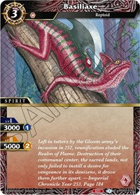 Basiliaxe | Aquatic Invaders | Common | Holofoil | #BSS03-016