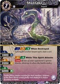 Shaznake | Aquatic Invaders | Uncommon | Holofoil | #BSS03-024