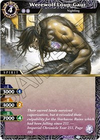 Werewolf Loup-Gaur | Aquatic Invaders | Common | Normal | #BSS03-021