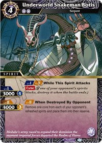 Underworld Snakeman Botis | Aquatic Invaders | Rare | Normal | #BSS03-023
