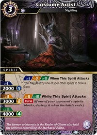 Costume Artist | Aquatic Invaders | Uncommon | Normal | #BSS03-019