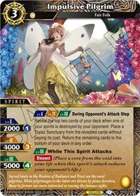 Impulsive Pilgrim | Aquatic Invaders | Uncommon | Holofoil | #BSS03-038