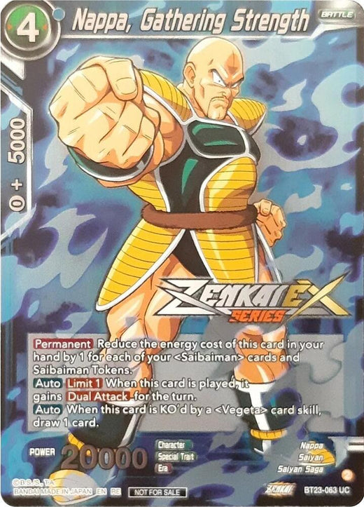 Nappa, Gathering Strength (Event Pack 13) BT23-063 Promo Foil