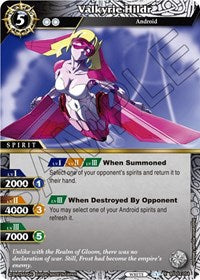 Valkyrie Hildr | Aquatic Invaders | Rare | Normal | #BSS03-054