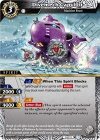 Divemech Capybot | Aquatic Invaders | Uncommon | Holofoil | #BSS03-051