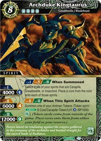Archduke Kingtaurus | Aquatic Invaders | Rare | Normal | #BSS03-074