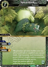 Spearmink | Aquatic Invaders | Common | Holofoil | #BSS03-076