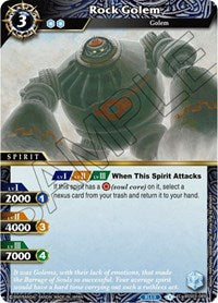 Rock Golem | Aquatic Invaders | Common | Holofoil | #BSS03-089