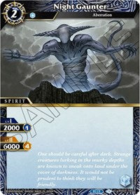 Night Gaunter | Aquatic Invaders | Common | Holofoil | #BSS03-100