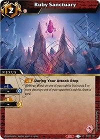 Ruby Sanctuary | Aquatic Invaders | Uncommon | Normal | #BSS03-106