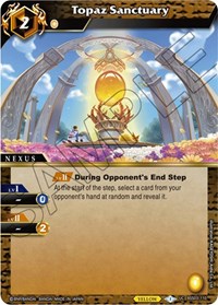 Topaz Sanctuary | Aquatic Invaders | Uncommon | Holofoil | #BSS03-110