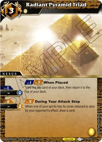 Radiant Pyramid Triad | Aquatic Invaders | Common | Holofoil | #BSS03-111