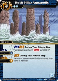 Rock Pillar Aquapolis | Aquatic Invaders | Common | Holofoil | #BSS03-119