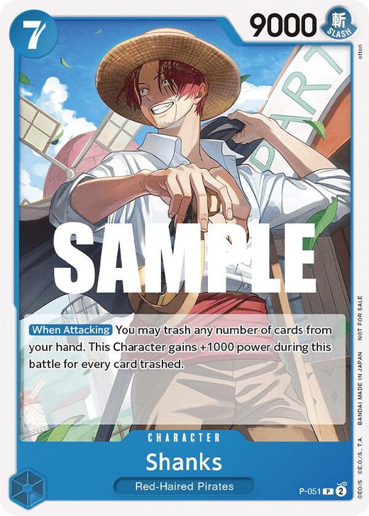 Shanks (Sealed Battle Kit Vol. 1) P-051 PR