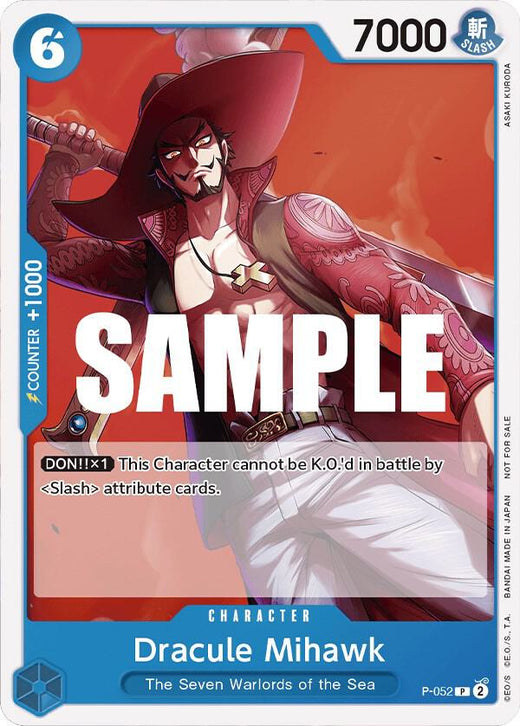 Dracule Mihawk (Sealed Battle Kit Vol. 1) P-052 PR