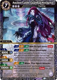 Ancient Castle Guardian Nocturna | Aquatic Invaders | X Rare | Holofoil | #BSS03-017