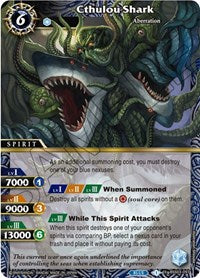 Cthulou Shark | Aquatic Invaders | X Rare | Holofoil | #BSS03-097