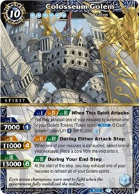 Colosseum Golem | Aquatic Invaders | X Rare | Holofoil | #BSS03-087