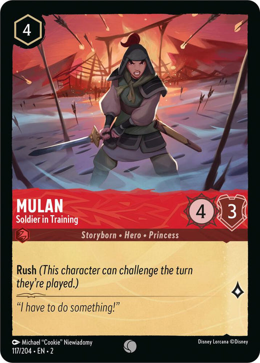 Mulan - Soldier in Training 117/204 Common