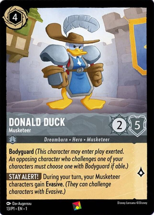 Donald Duck - Musketeer 13 Promo