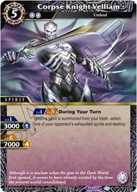 Corpse Knight Velliam (Tournament Pack Vol. 3) | Launch & Event Promos | Promo | Normal | #PR-022