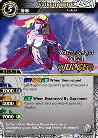 Valkyrie Hildr (Judge Pack Vol. 3) | Launch & Event Promos | Rare | Holofoil | #BSS03-054