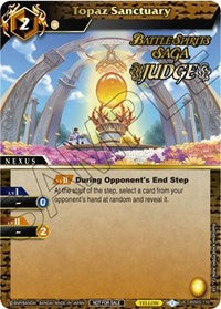 Topaz Sanctuary (Judge Pack Vol. 3) | Launch & Event Promos | Uncommon | Holofoil | #BSS03-110