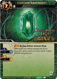 Emerald Sanctuary (Judge Pack Vol. 3) | Launch & Event Promos | Uncommon | Holofoil | #BSS03-114
