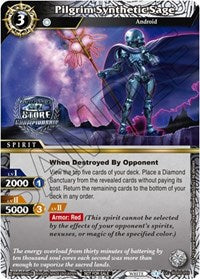 Pilgrim Synthetic Sage (Championship Pack 2023 Vol. 3) | Launch & Event Promos | Uncommon | Holofoil | #BSS03-055