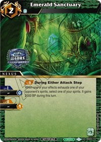 Emerald Sanctuary (Championship Pack 2023 Vol. 3) | Launch & Event Promos | Uncommon | Holofoil | #BSS03-114