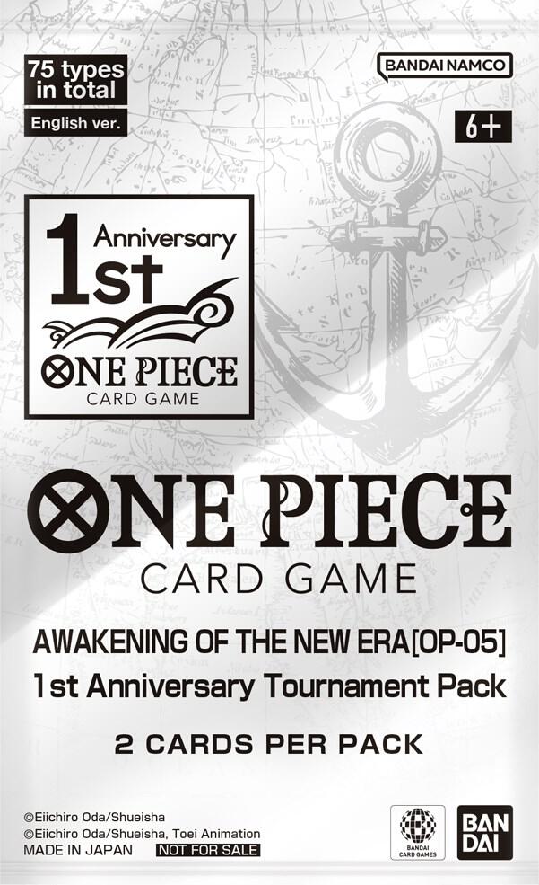 One Piece Card Game: Awakening of the New Era: 1st Anniversary Tournament Cards
