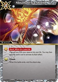 Absolute Ice Shield (Sealed Event Promotion Pack) | Battle Spirits Saga Promo Cards | Rare | Holofoil | #BSS01-127
