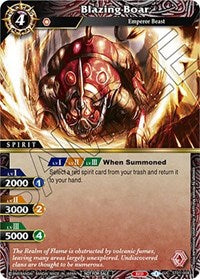 Blazing Boar (Sealed Event Promotion Pack) | Battle Spirits Saga Promo Cards | Uncommon | Holofoil | #ST01-008