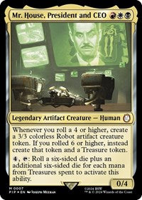 Mr. House, President and CEO 7 M Foil