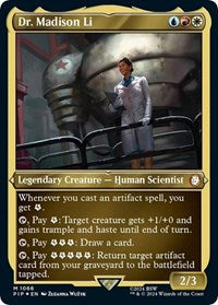 Dr. Madison Li (Display Commander) - Thick Stock 1066 M Foil