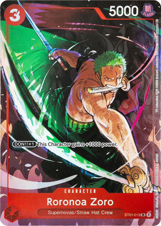 Roronoa Zoro (Gift Collection 2023) ST01-013 SR Foil