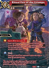 Ritual Fire of the Grumps | Battle Spirits Saga Promo Cards | Promo | Normal | #BSS03-120