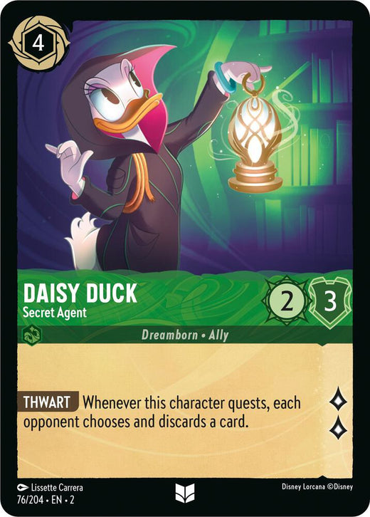 Daisy Duck - Secret Agent 76/204 Uncommon