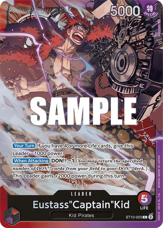 Eustass"Captain"Kid (003) ST10-003 L Foil