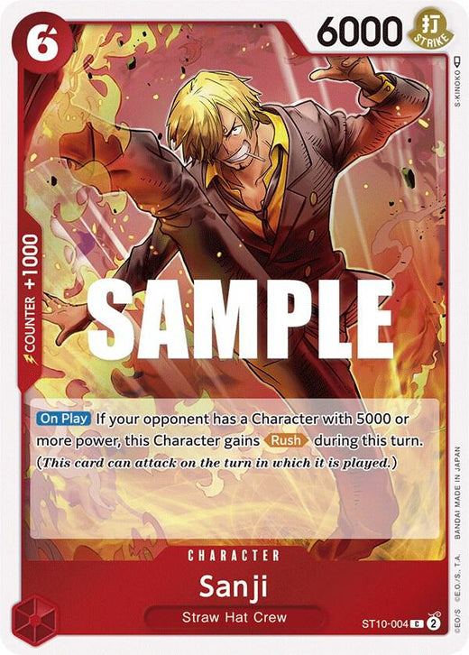 Sanji ST10-004 C Foil