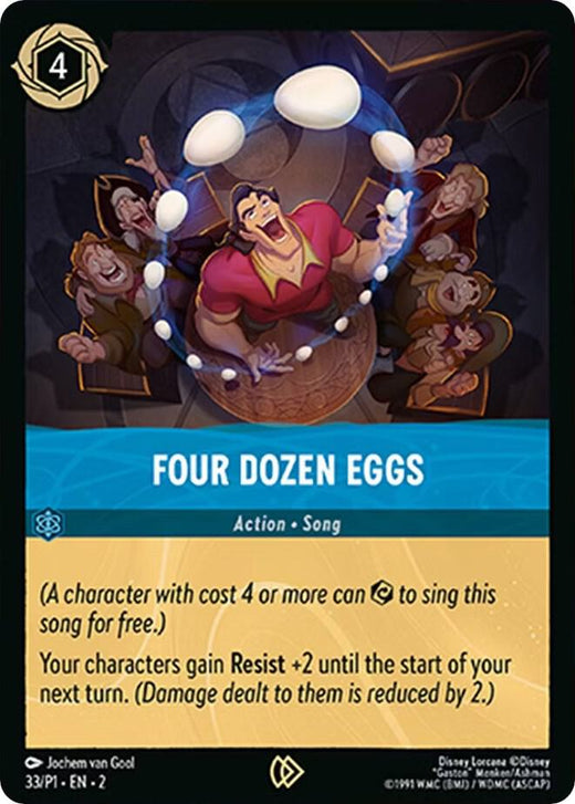 Four Dozen Eggs 33 Promo Cold Foil