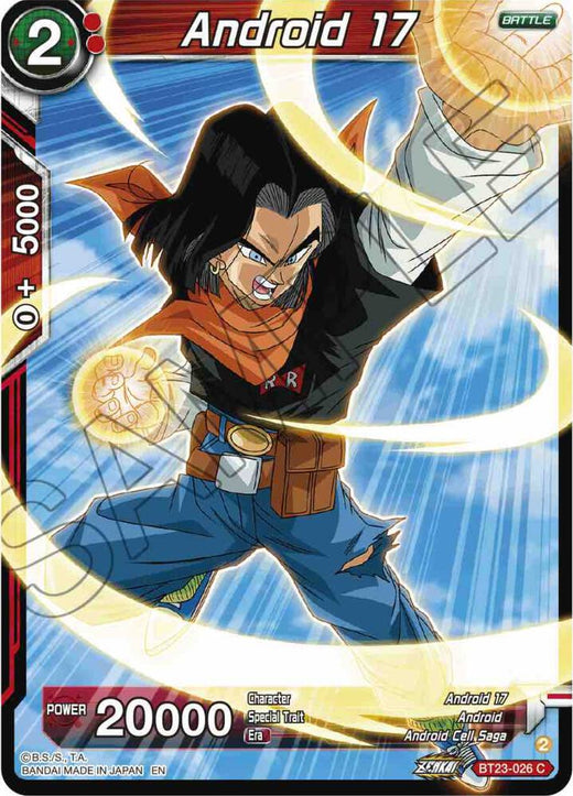 Android 17 BT23-026 Common