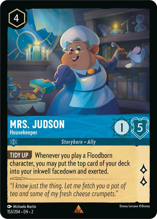 Mrs. Judson - Housekeeper 153/204 Rare