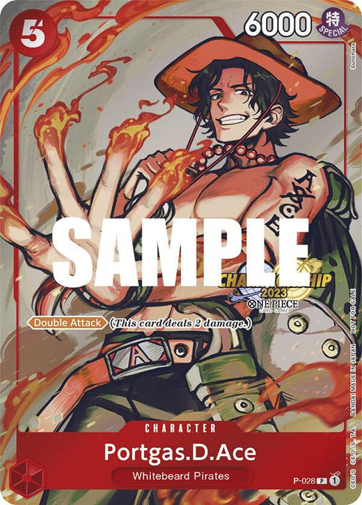 Portgas.D.Ace (CS 2023 Event Pack) P-028 PR Foil