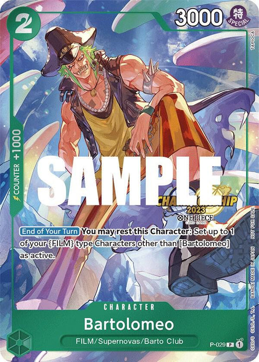 Bartolomeo (CS 2023 Event Pack) P-029 PR Foil