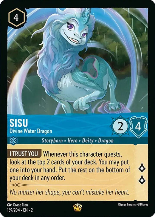Sisu - Divine Water Dragon 159/204 Legendary