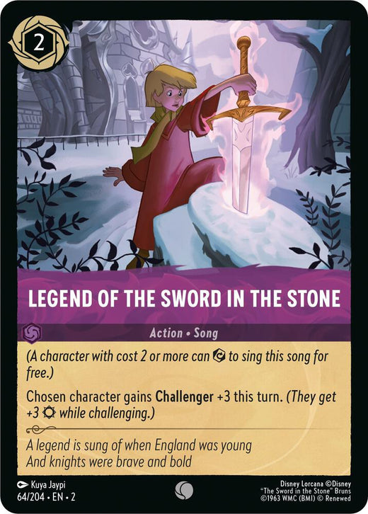 Legend of the Sword in the Stone 64/204 Common